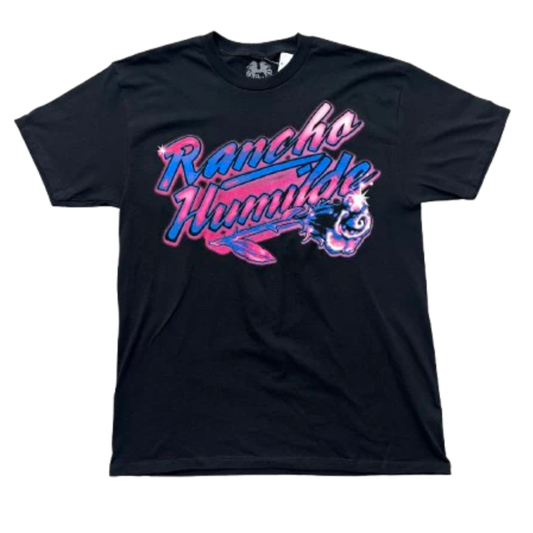 Rancho Humilde Tee (Black/Blue/Pink)