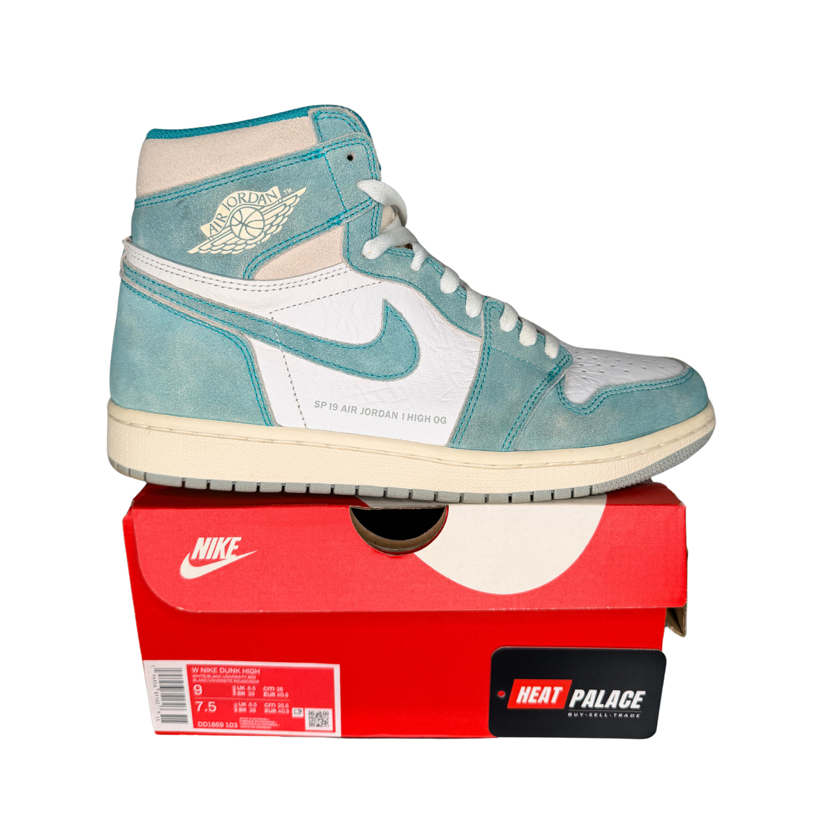 (USED) Air Jordan 1 Retro High "Turbo Green"