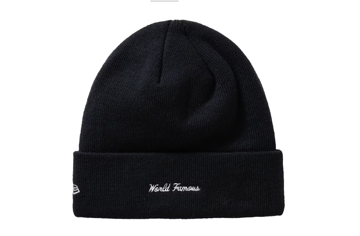 Supreme New Era Box Logo Beanie (Black)