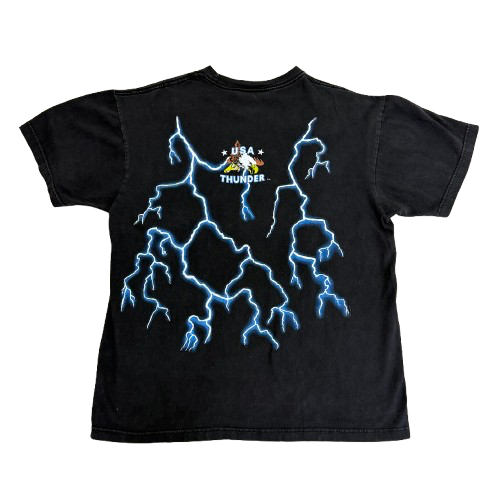 (USED) "Vintage USA Thunder Wolves" Tee