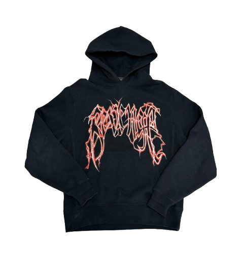 (USED) Revenge Hoodie ( Black/Red)