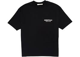Fear of God Essentials Classic Short Sleeve Tee "Jet Black"