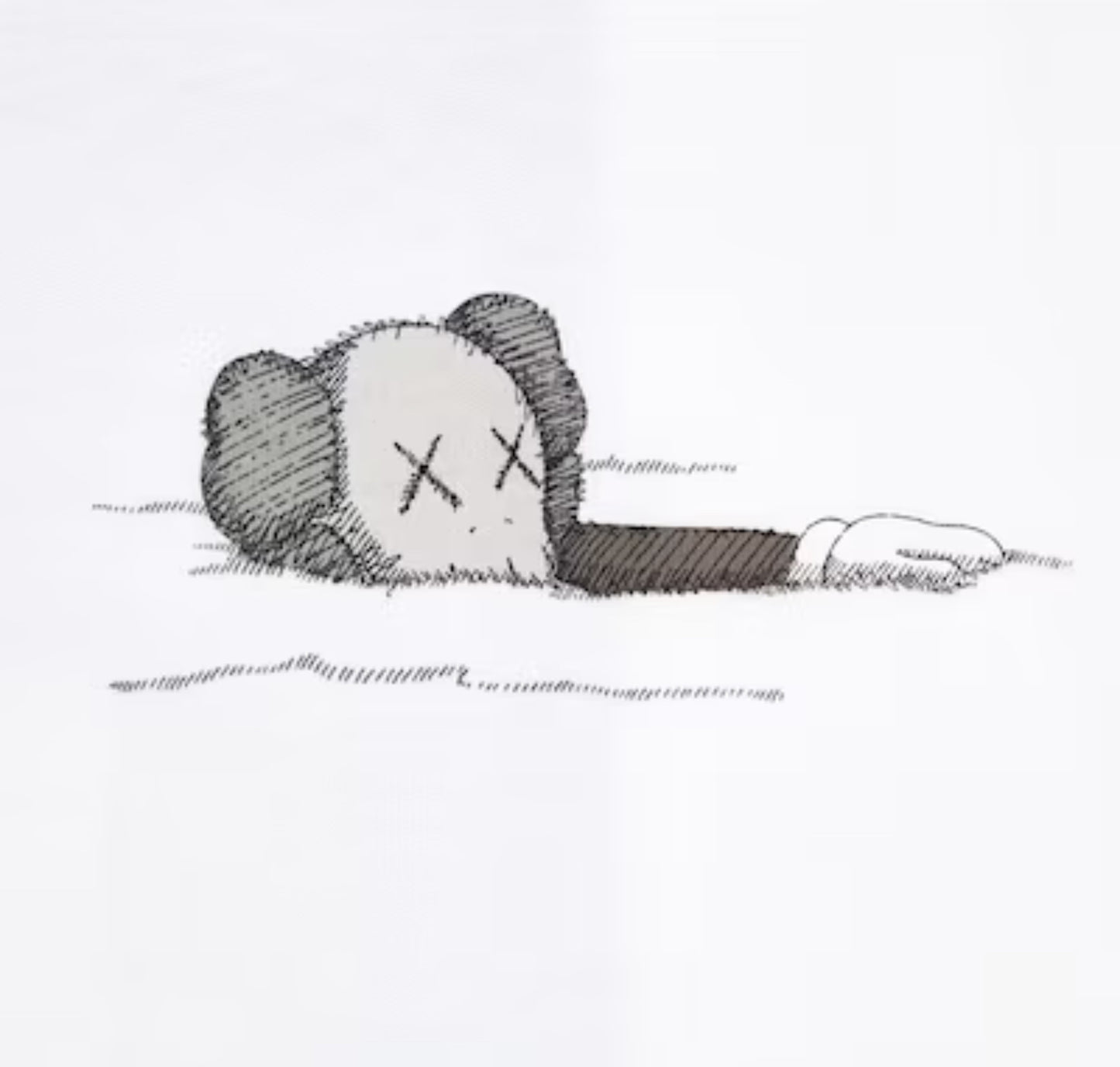 KAWS UT Short-Sleeve Graphic T-Shirt (White/Blue)