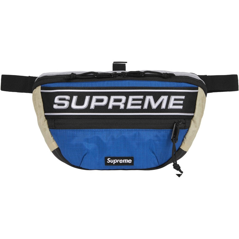 Supreme Logo Waist Bag Blue (FW23)