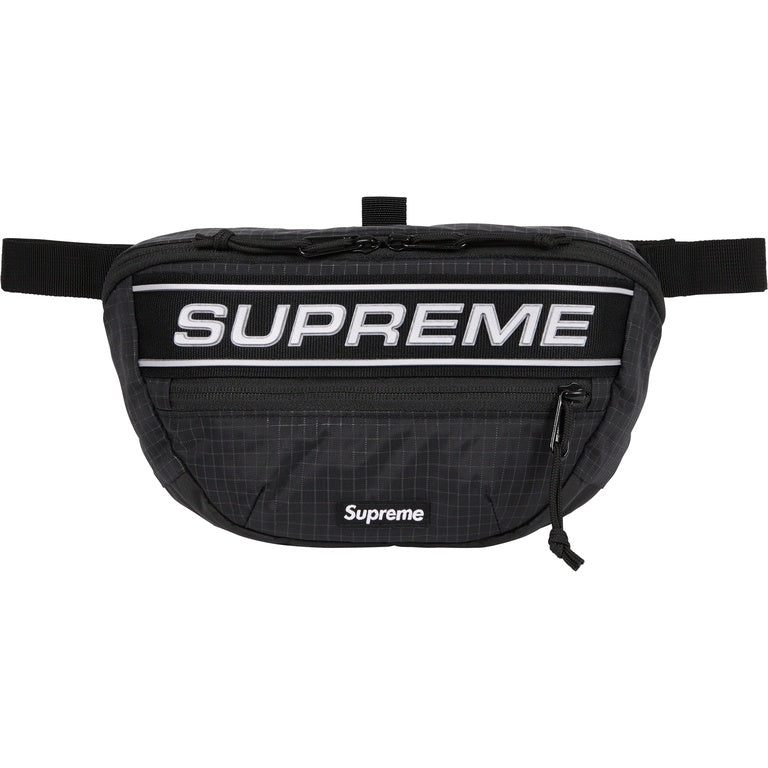 Supreme Logo Waist Bag Black (FW23)