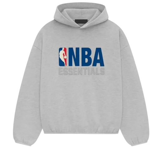 Fear of God Essentials NBA Hoodie "Light Heather"