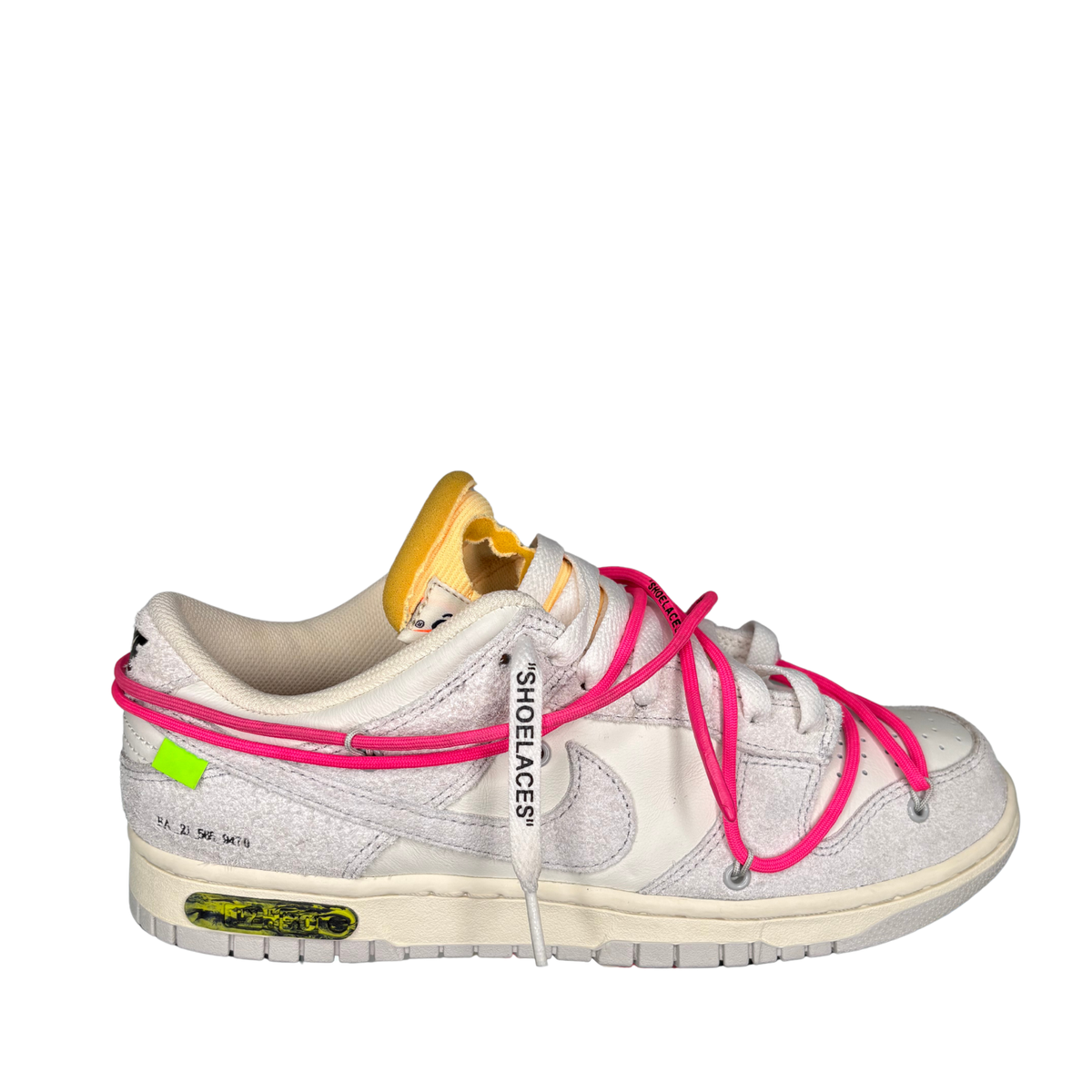 (USED) Nike Dunk Low x Off-White "Lot 17"