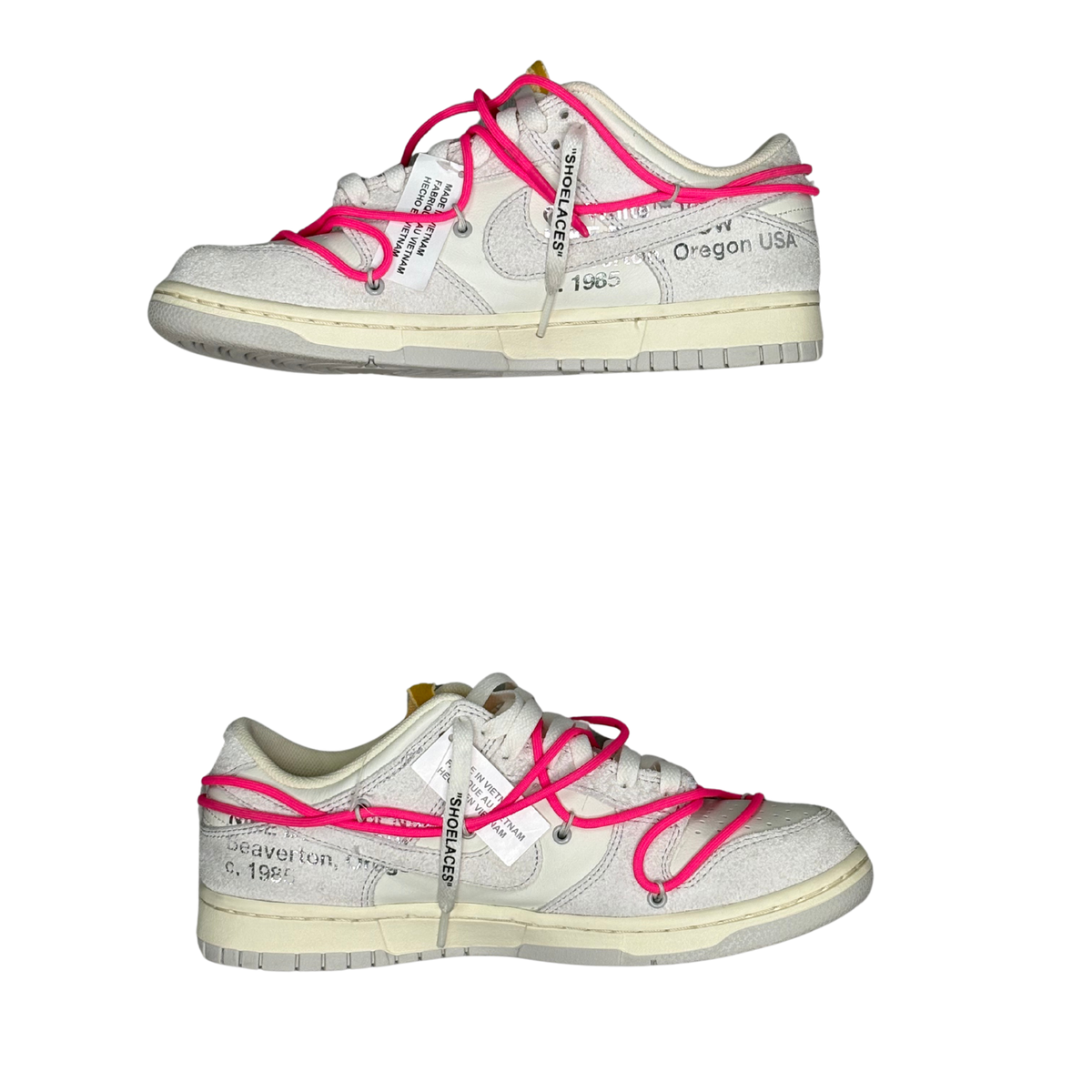 (USED) Nike Dunk Low x Off-White "Lot 17"
