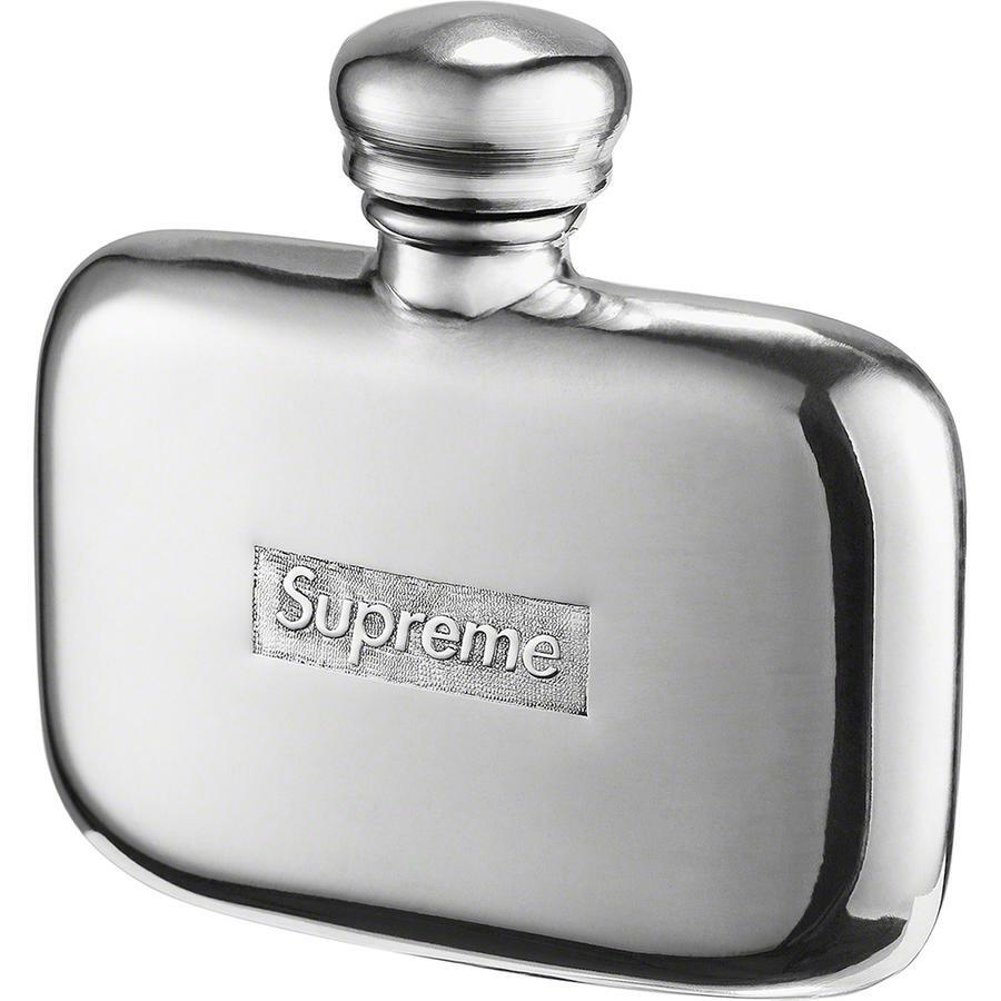 Supreme Pewter Mini Flask Silver (FW20)