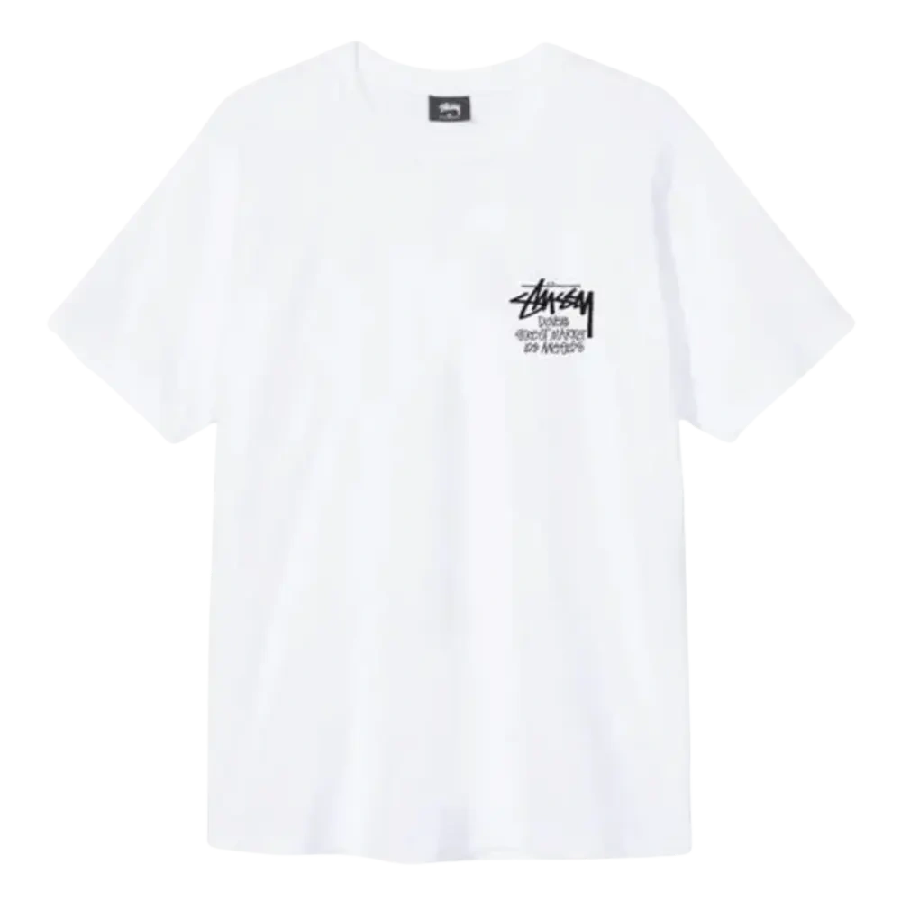 Stussy x Dover Street Market Los Angeles Tee (White/Black)