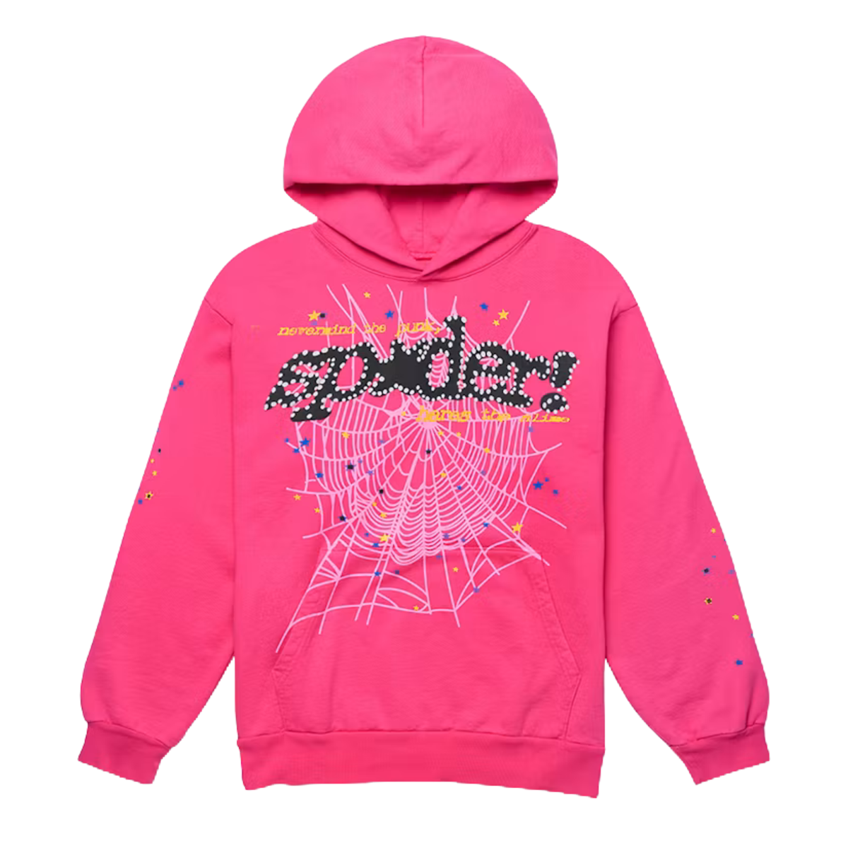 Sp5der Pink V2 Hoodie