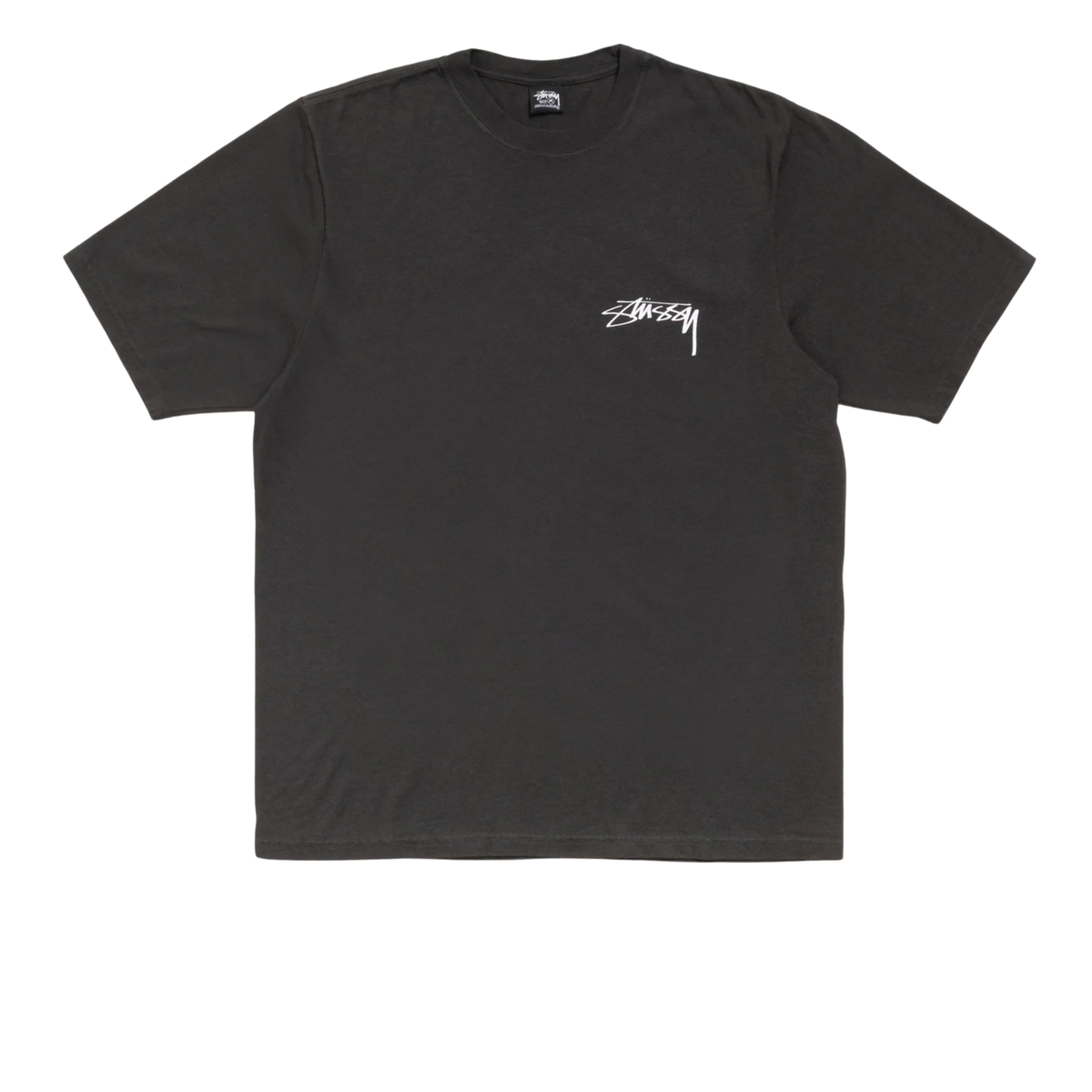 Stussy Skate Stack Pigment Dyed Tee (Black)