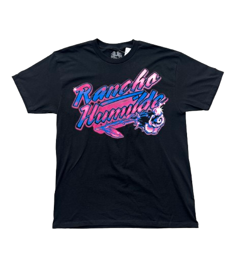 Rancho Humilde Tee (Black/Blue/Pink)